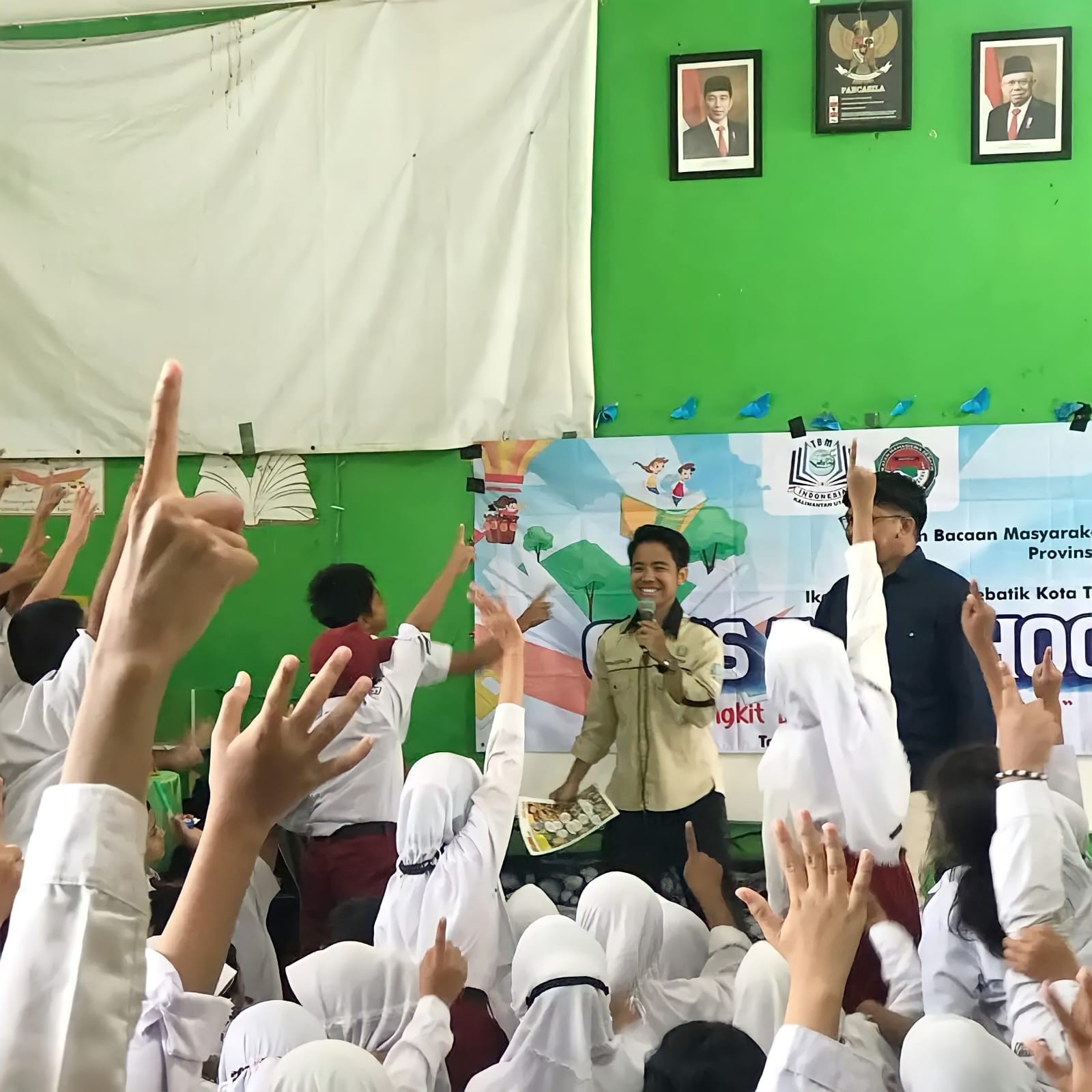 GOES TO SCHOOL TBM INDONESIA KALTARA Bersama IMATIK KT