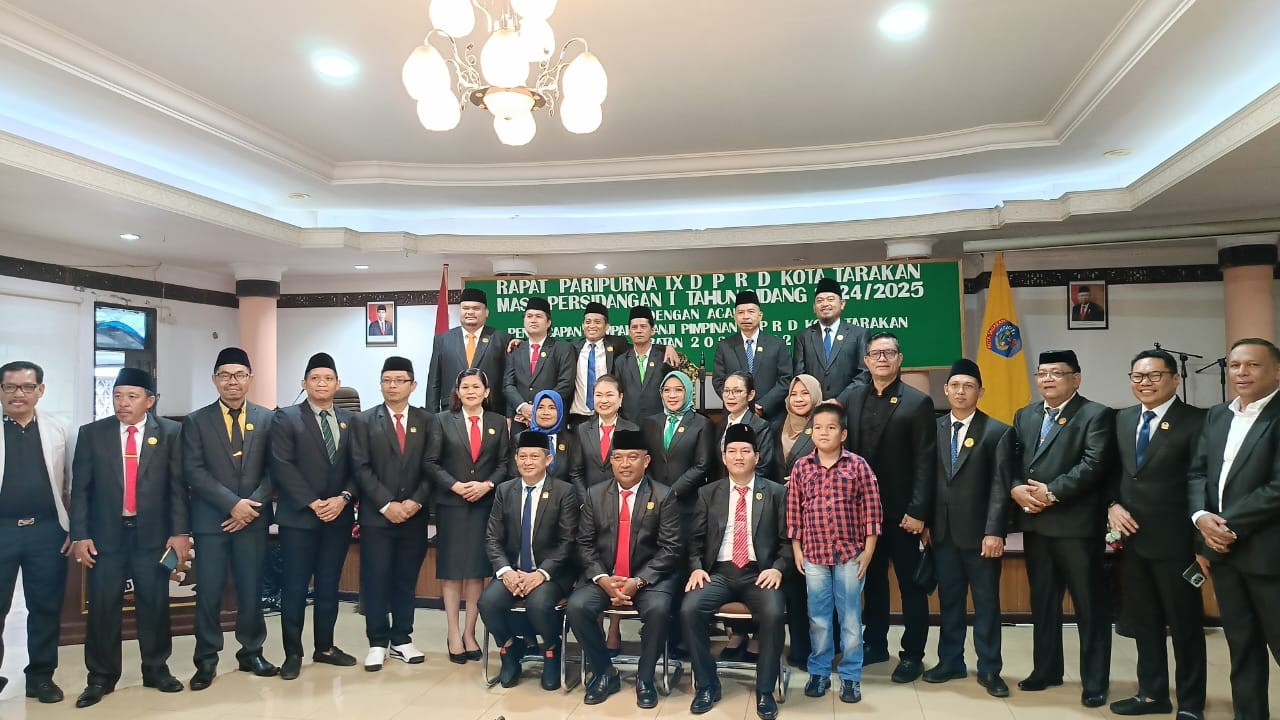 Muhammad Yunus Resmi Jadi Ketua DPRD Tarakan Definitif