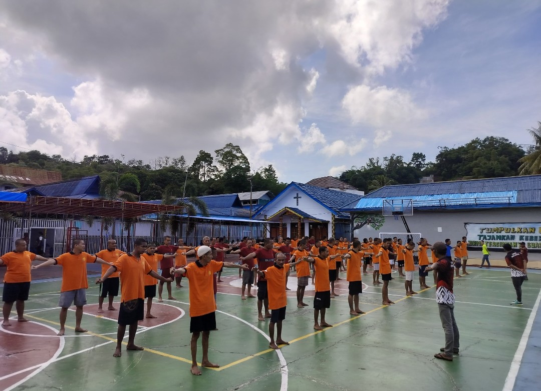 Program Mapenaling Laas Tarakan, Sehat Fisik dan Kuat Mental Bagi WBP