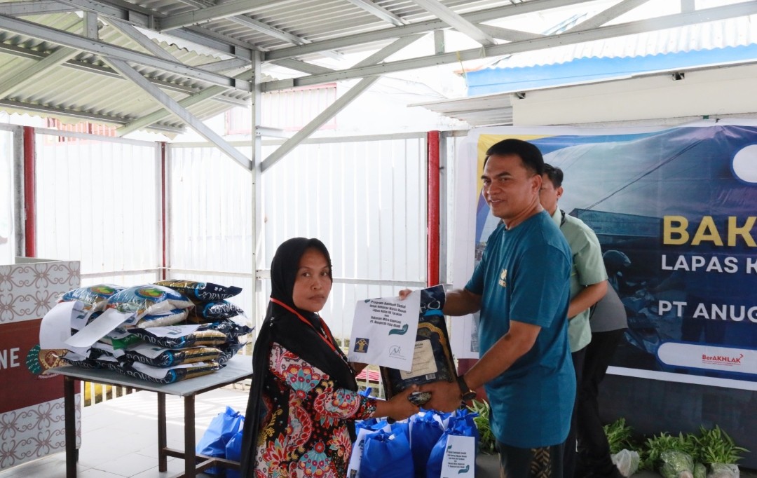 Realisasi Program Akselerasi Menimipas, Lapas Tarakan Rutin Salurkan Bansos