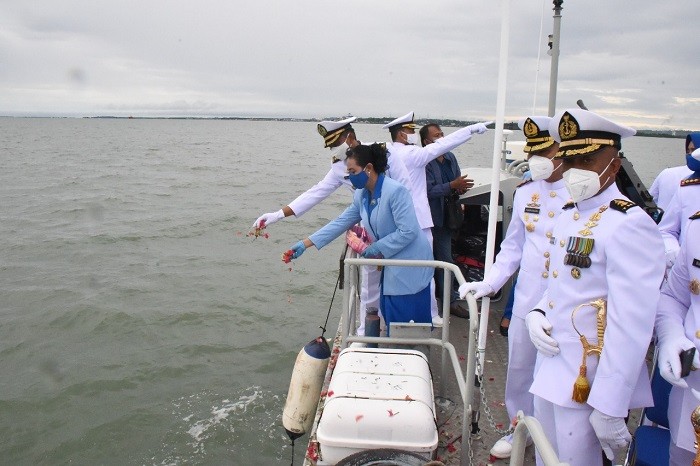 Sambut Peringatan Hari Dharma Samudera Tahun 2021, Lantamal XIII Gelar Acara Ziarah