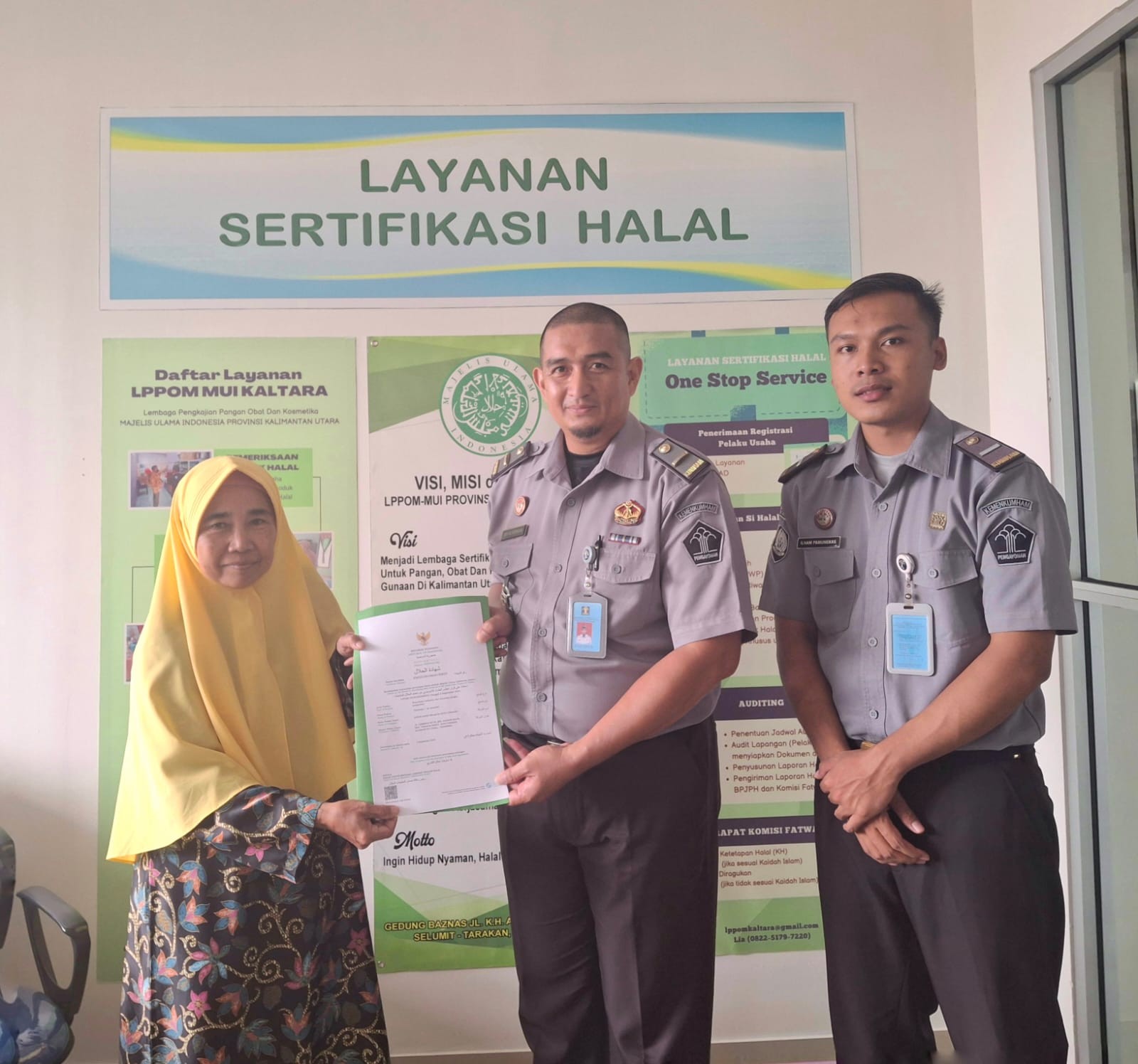 Lapas Tarakan Resmi Kantongi Izin Operasional Klinik Pratama dan Dapur Halal