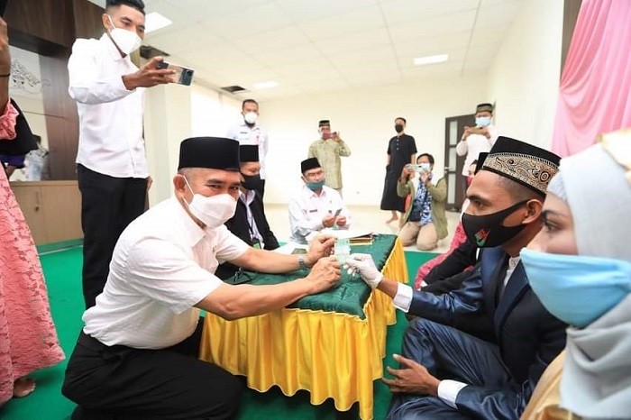 Perdana, Wali Kota Jadi Saksi Pernikahan di Balai Nikah MPP
