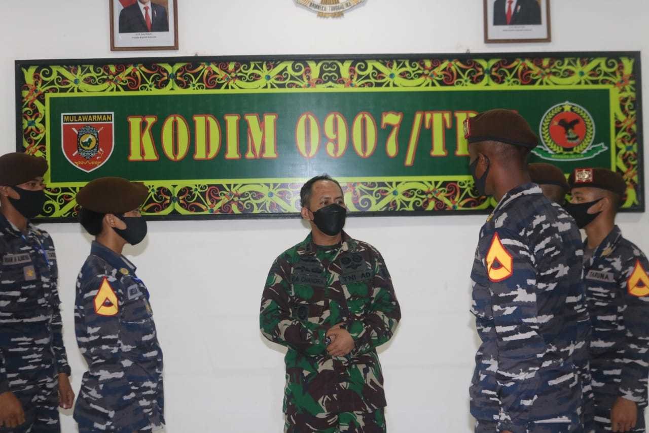 Sambut Kunjungan Silaturrahmi Taruna/Taruni AAL,Ini Pesan Dandim 0907/Tarakan