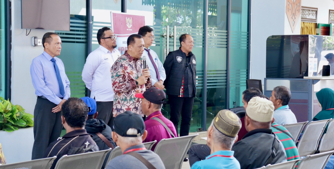 Kapolda Kaltara Sapa WNI di Konsulat RI Tawau