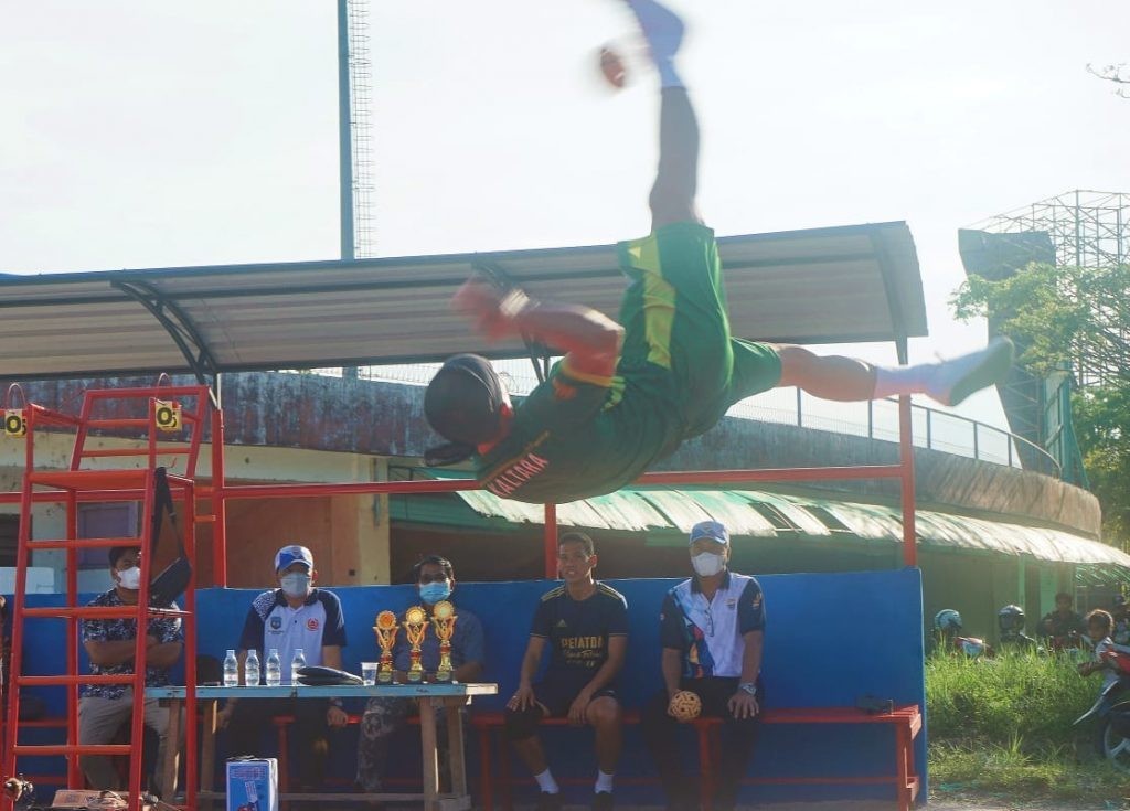 Tinjau Persiapan Atlet PON Kaltara, Gubernur: Sepak Takraw Potensi Sabet Emas