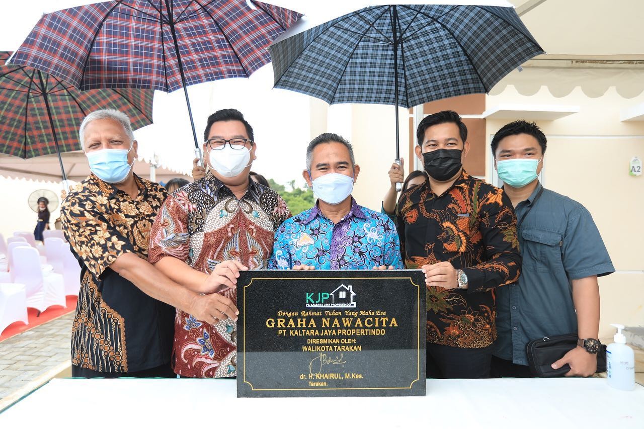 Walikota Resmikan Perumahan Nawacita dan Graha Nawacita