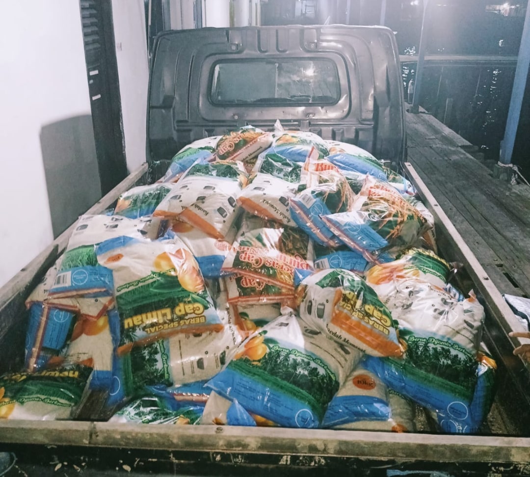 Penyelundupan Beras Malaysia Terbongkar di Tarakan, Sopir Jadi Saksi