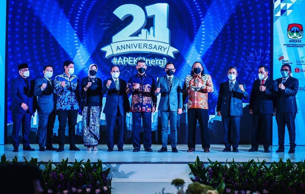 Walikota Hadiri Puncak Peringatan Hari Ulang Tahun ke-21 Apeksi