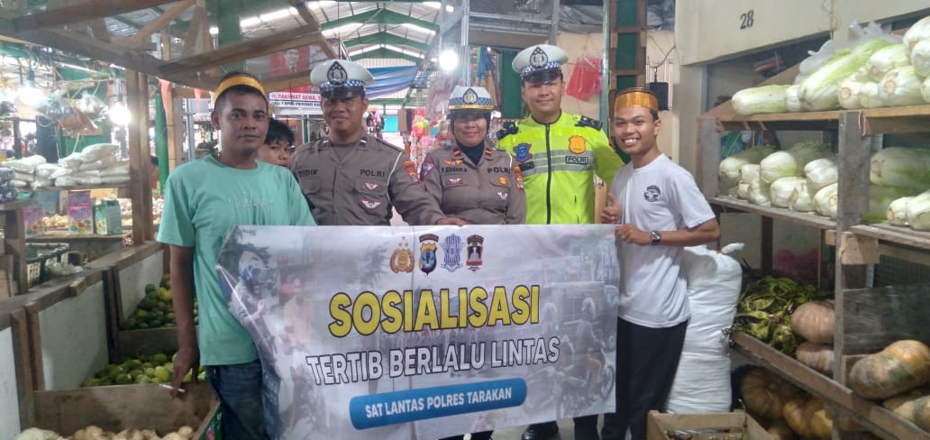 Satlantas Gelar Sosialisasi Tertib Berlalu Lintas