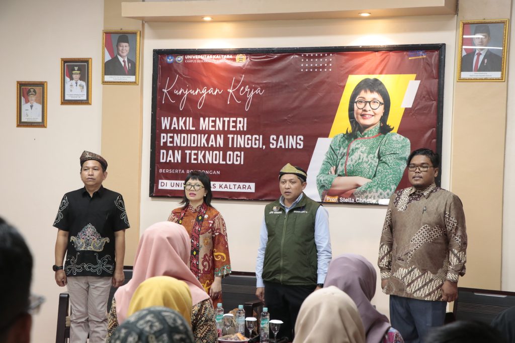 Wamen Diktisaintek, Beri Kuliah Umum Mahasiswa Unikaltar