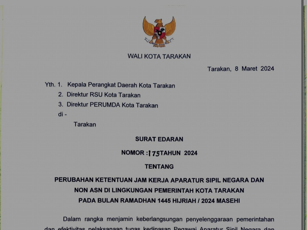 Pelayanan Publik Tetap Berjalan, Jam Kerja ASN Saat Ramadan Disesuaikan
