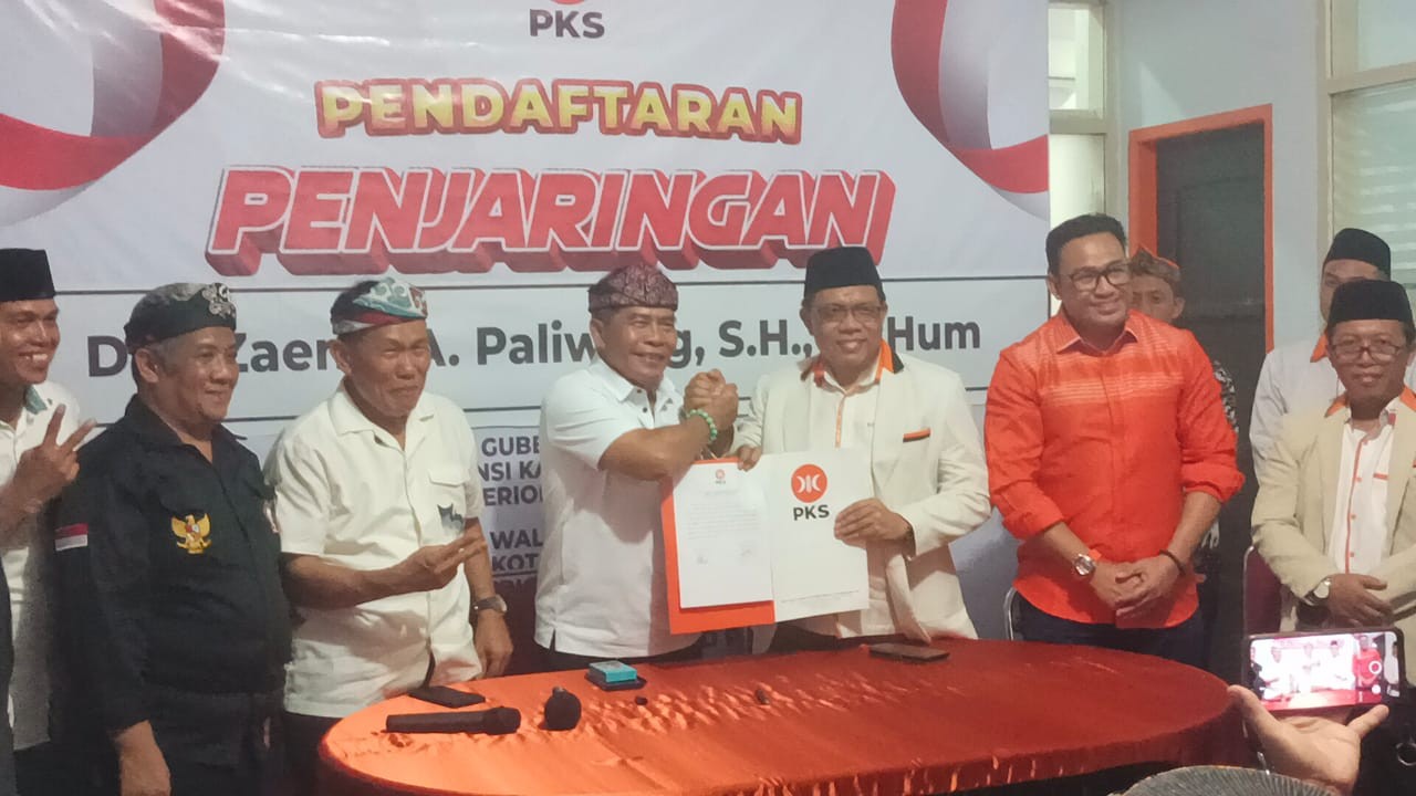 Zainal Arifin Paliwang Disambut Ketua DPW PKS Kaltara