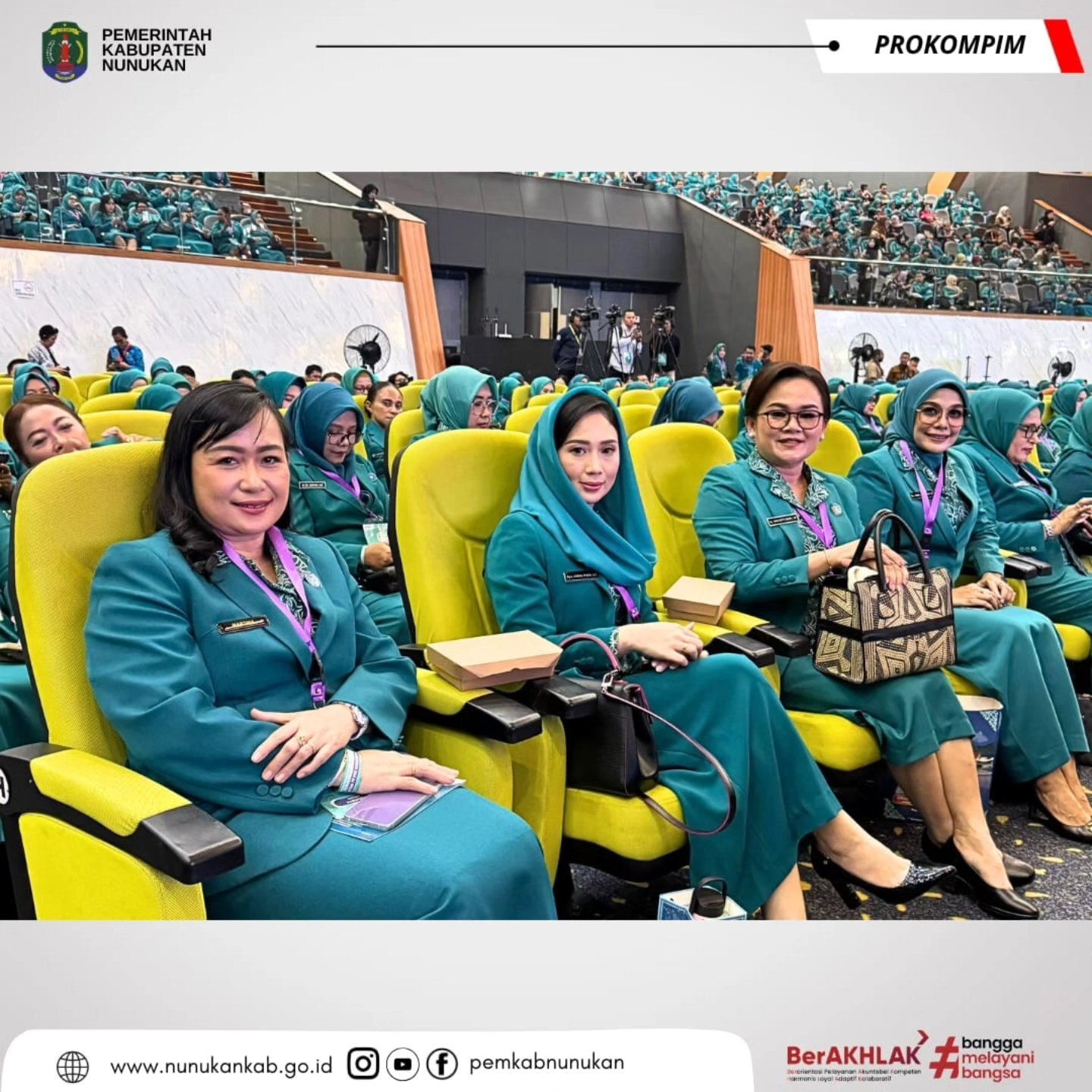 Ketua TP PKK Nunukan Hadiri Rakernas X PKK 2025, Dorong Penguatan Program Tepat Guna di Perbatasan