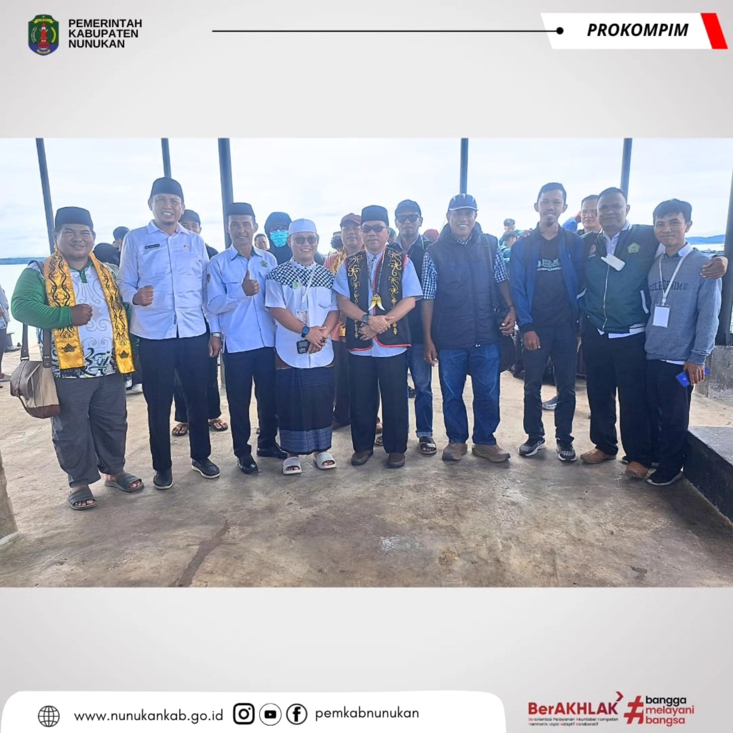 Asisten Kesra Sambut Hangat Kafilah STQH se-Kalimantan Utara di Nunukan