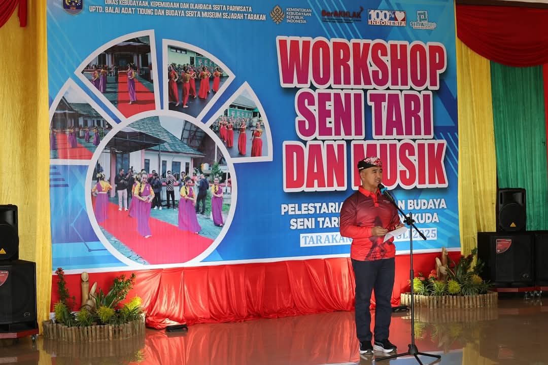 Tarakan Gelar Workshop Tari dan Musik Tradisional untuk Pelajar SD