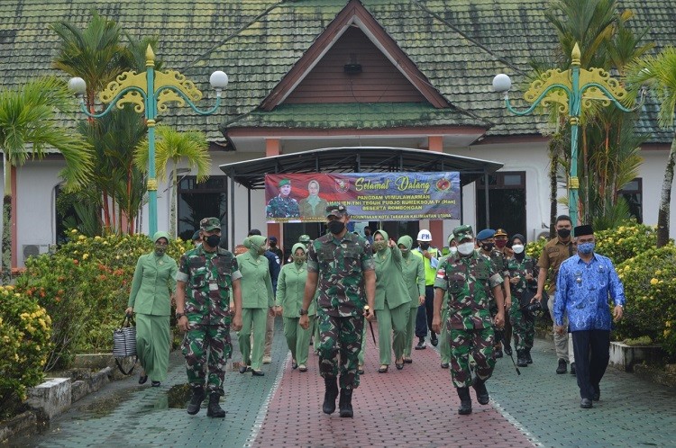 Perdana, Pangdam VI/Mulawarman Kunjungi Kaltara