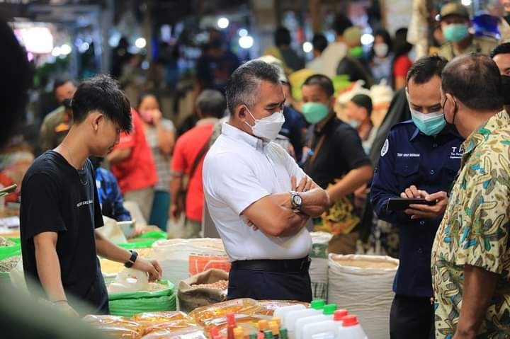 Sidak Jelang Nataru, Wali Kota Bersama TPID Temukan Harga Cabai Masih Cukup Tinggi