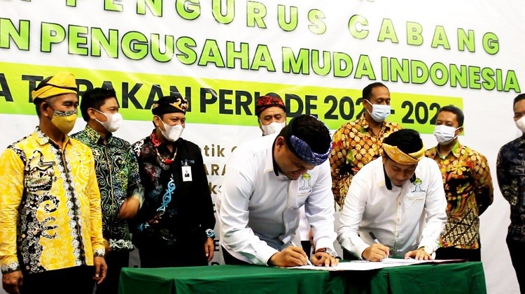 Sinergitas HIPMI & PT. Baja Realisasikan Rumah 0 DP Untuk Masyarakat Tarakan
