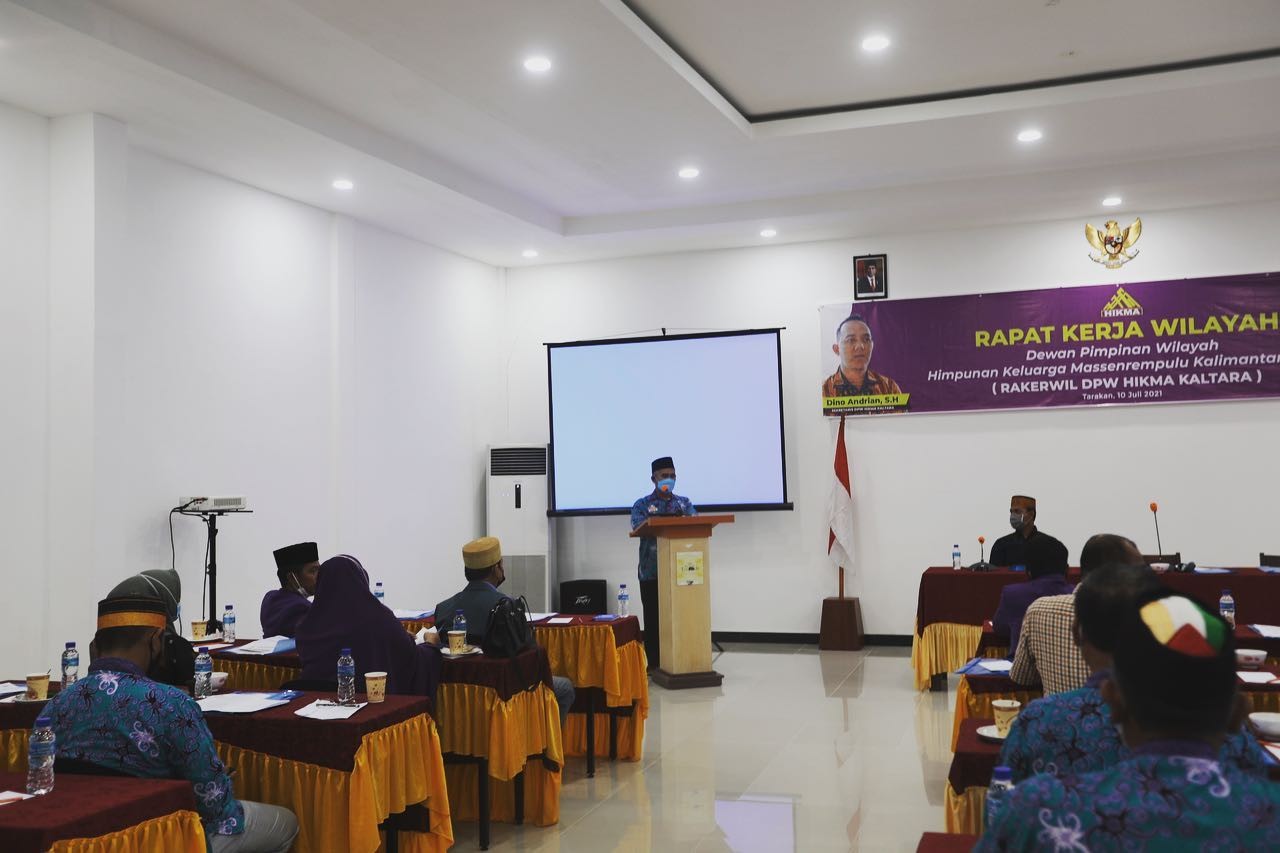 Walikota Tarakan Buka Rapat Kerja Hikma