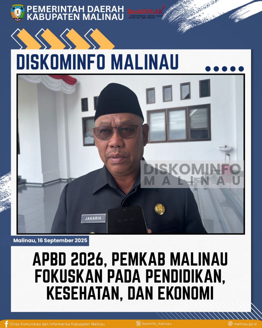 APBD 2026, Pemkab Malinau Fokuskan pada Pendidikan, Kesehatan, dan Ekonomi