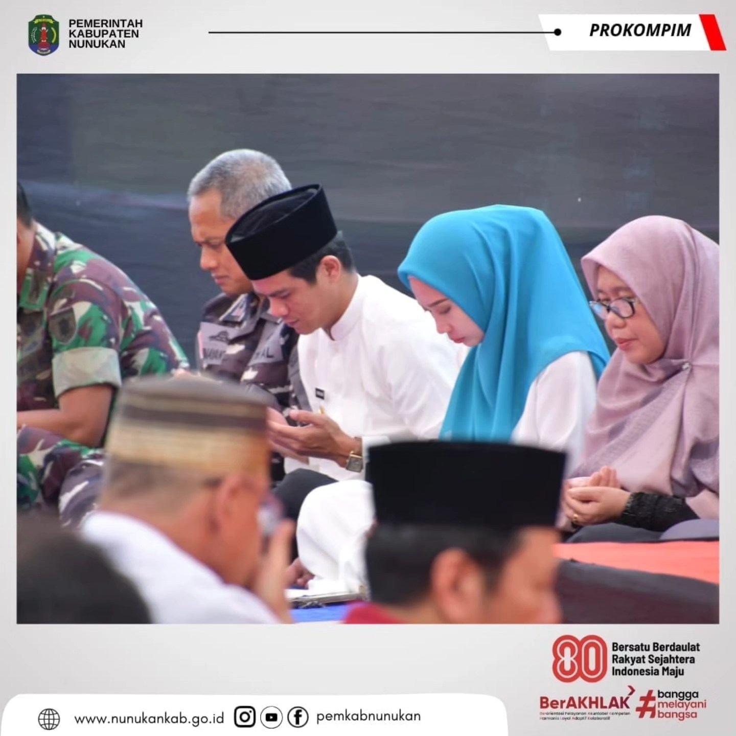 Pemerintah Daerah Nunukan Gelar Istighosah dan Doa Bersama Untuk Negeri Dari Perbatasan Untuk Indonesia
