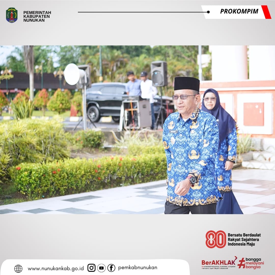 Hadiri Apel Korpri Gabungan OPD, Wabup Hermanus Ajak ASN Laksanakan 7 Core Values