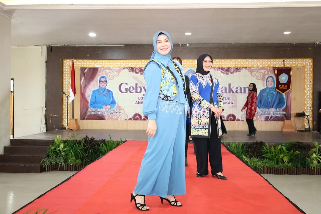 Lomba Cipta Kreasi Busana Casual Anak Perkuat Cinta Budaya Batik Tarakan