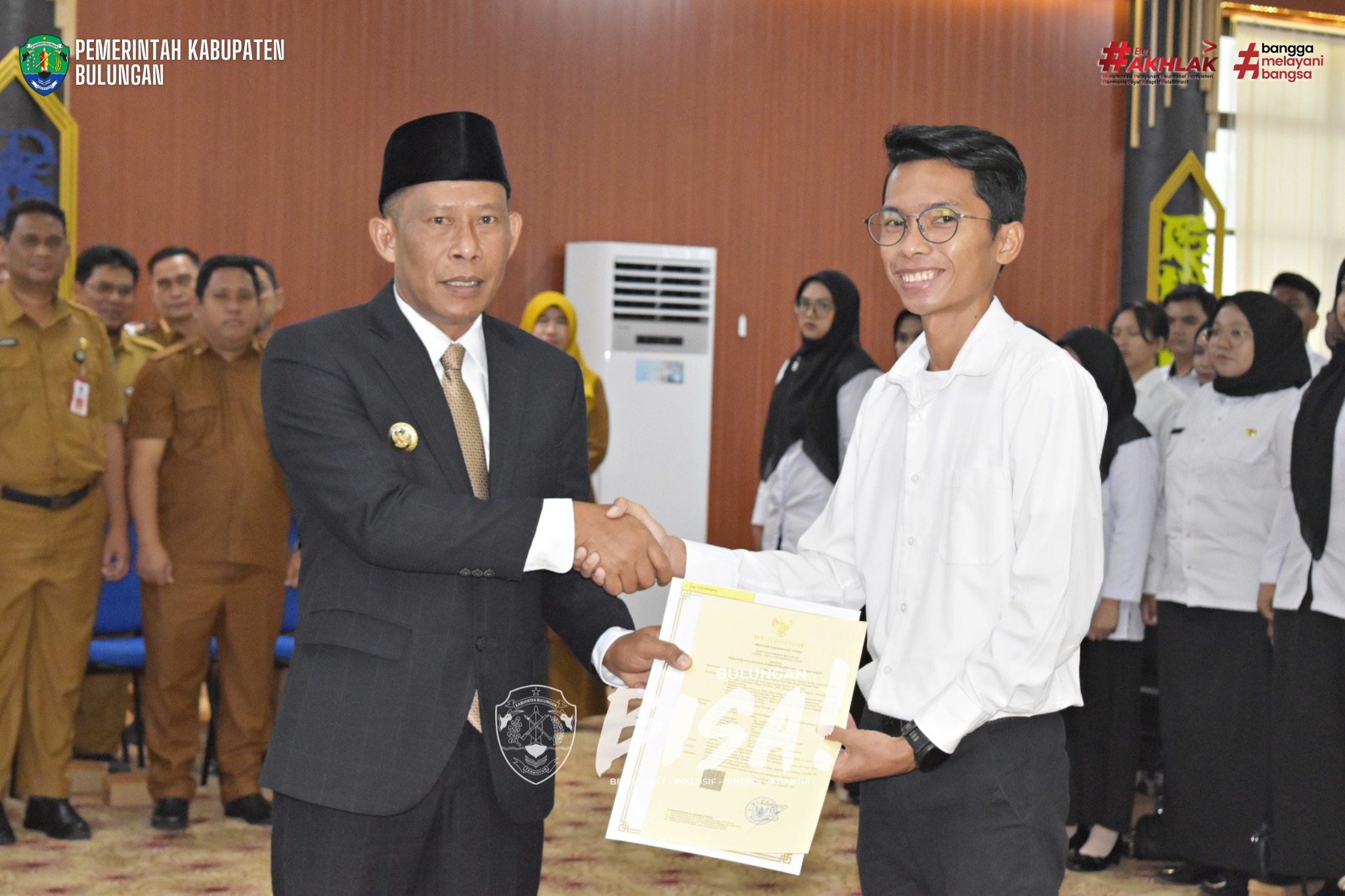 Bupati Bulungan Pesan PPPK Bekerja dengan Hati dan Semangat Pengabdian