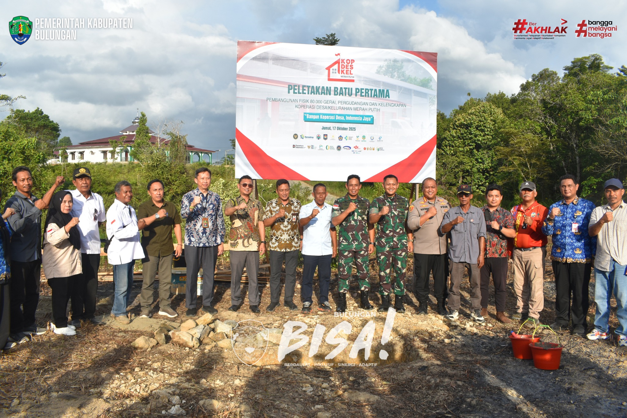 Pembangunan Koperasi Merah Putih Dimulai, Salah Satunya di Desa Gunung Sari