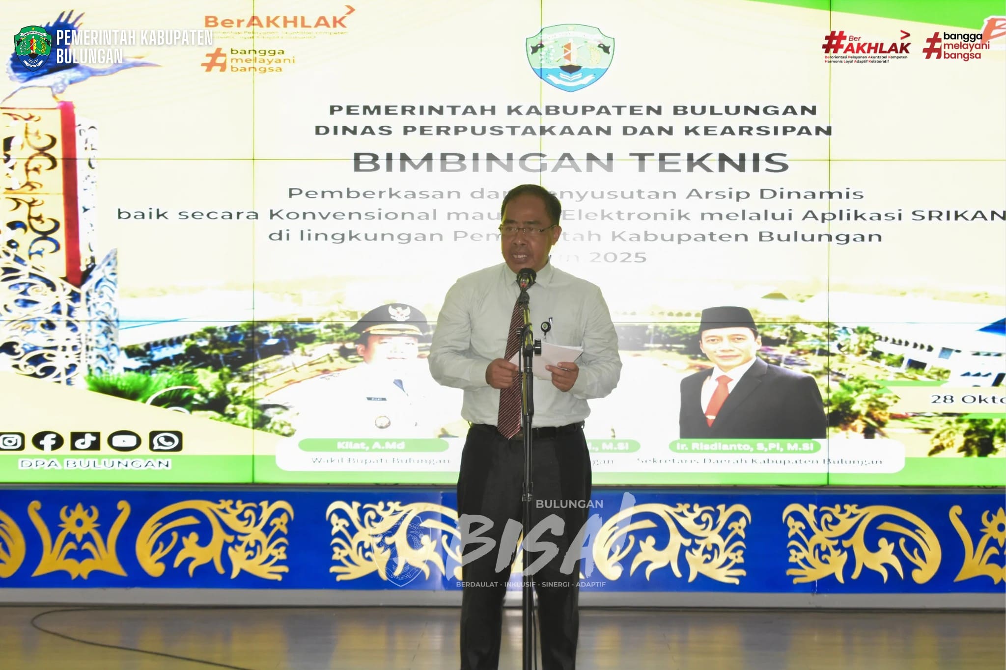 Kearsipan Bagian dari Tata Kelola Pemerintahan yang Baik