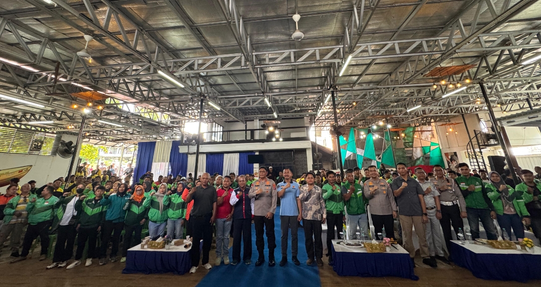 Ojol Tarakan Deklarasi Damai Wujudkan Kamtibmas Aman dan Kondusif