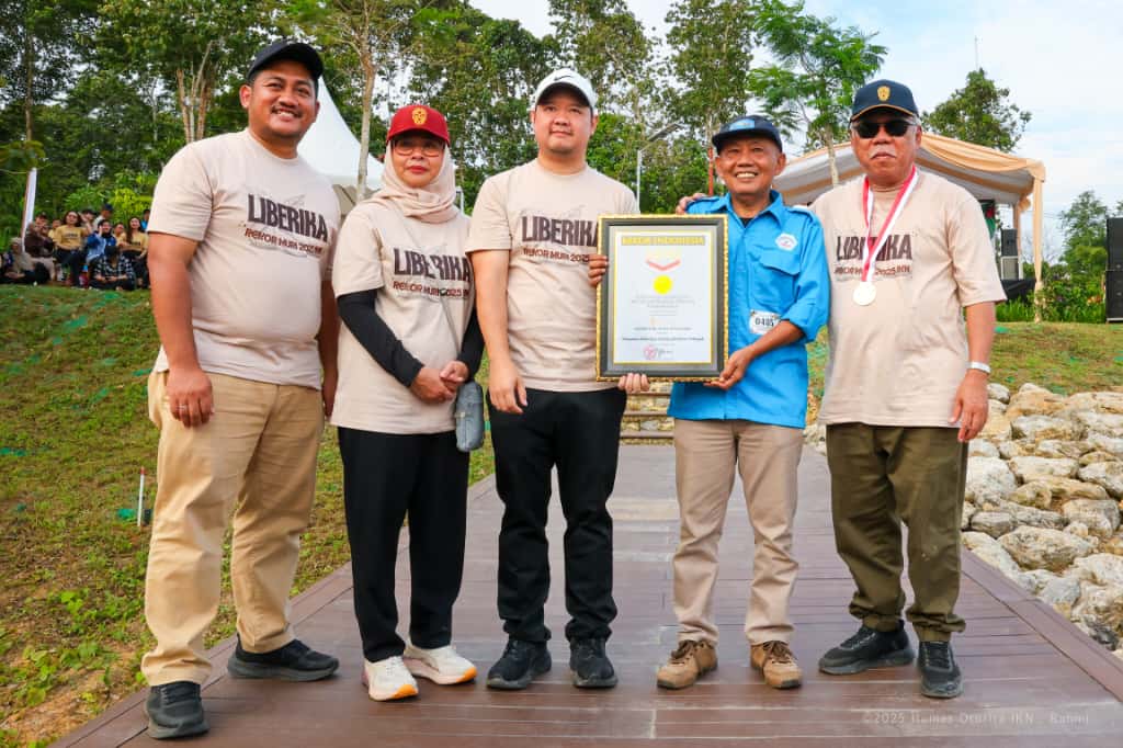 1486 Warga Tanam Kopi Liberika di IKN, Pecahkan Rekor MURI