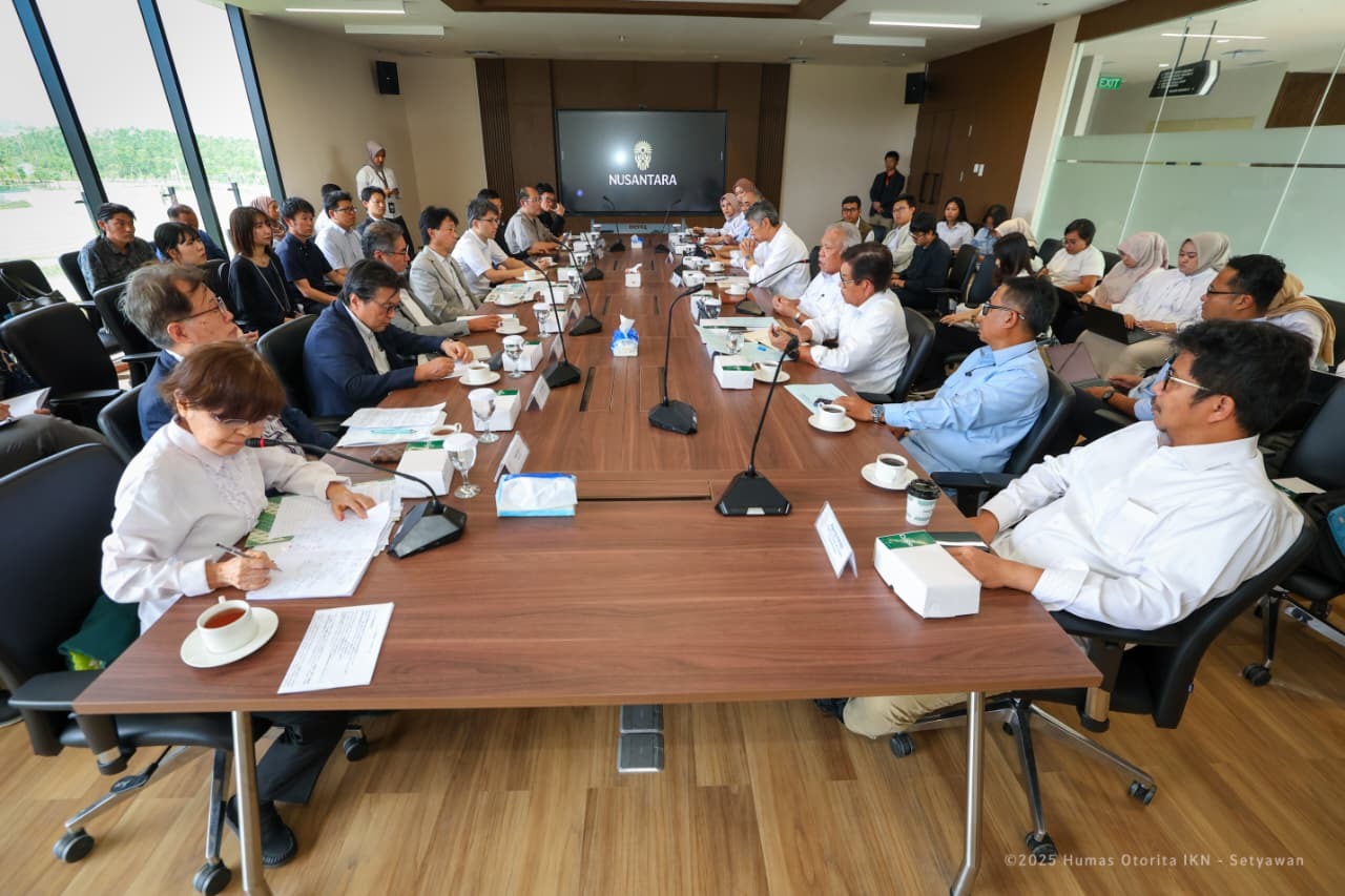 Delegasi JETRO Kunjungi IKN, Bahas Peluang Investasi Industri Hijau