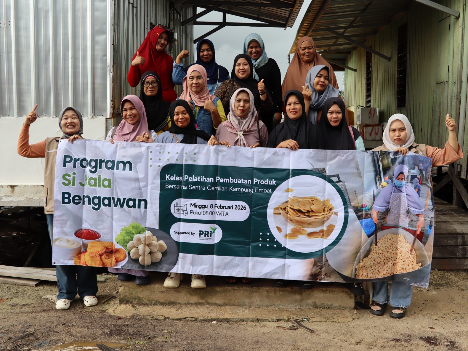 PT PRI Dorong Masyarakat Pesisir Produksi UMKM dari Olahan Hasil Laut