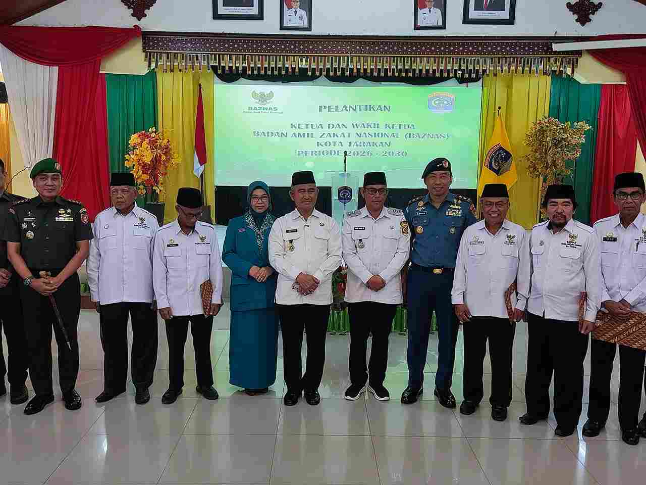 Wali Kota Lantik Pimpinan BAZNAS Tarakan Periode 2026–2030, Terapkan Sistem Kolektif Kolegial