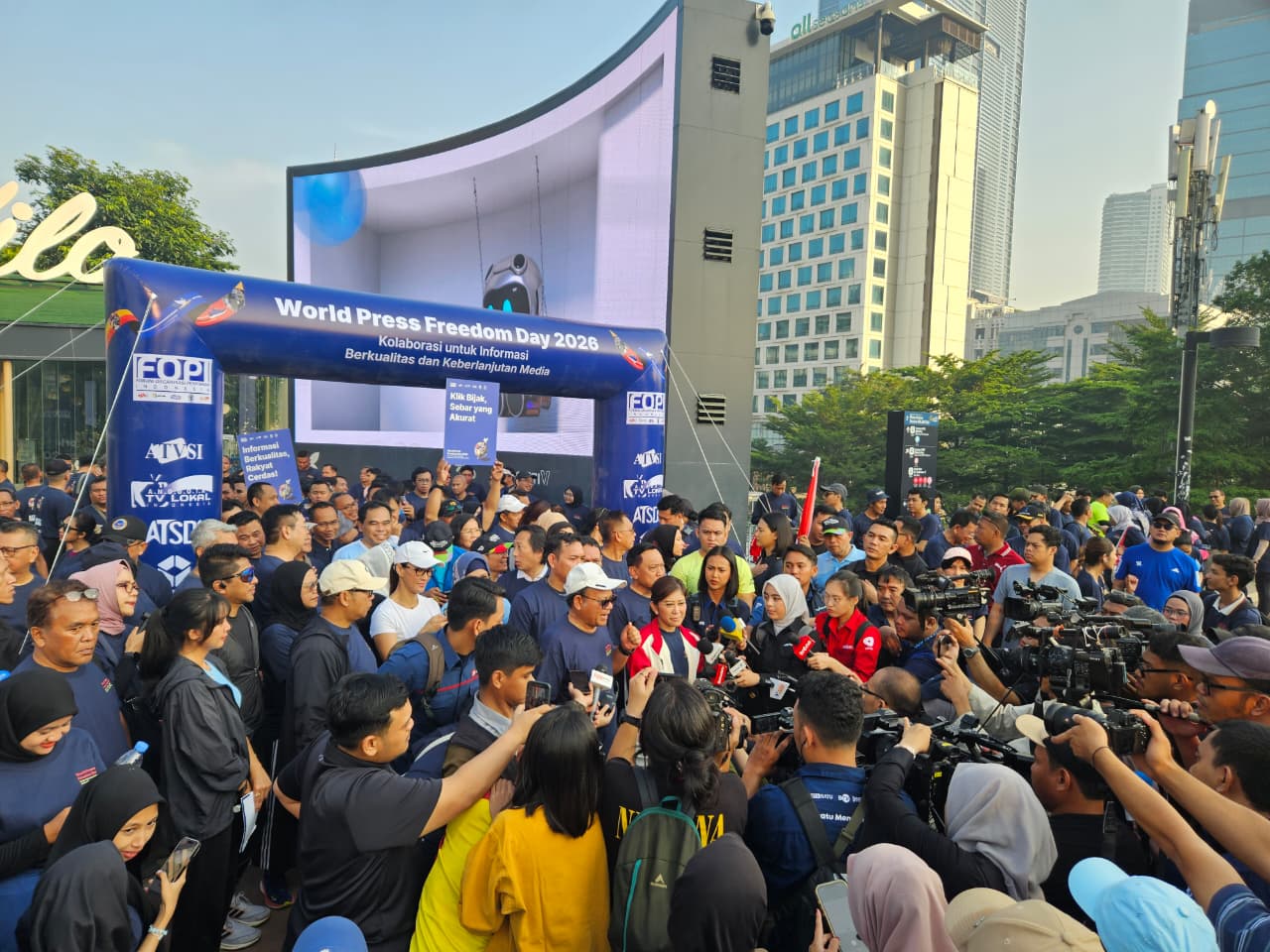 Didukung Menteri Komdigi, FOPI Gelar Peringatan Hari Kebebasan Pers Dunia 2026