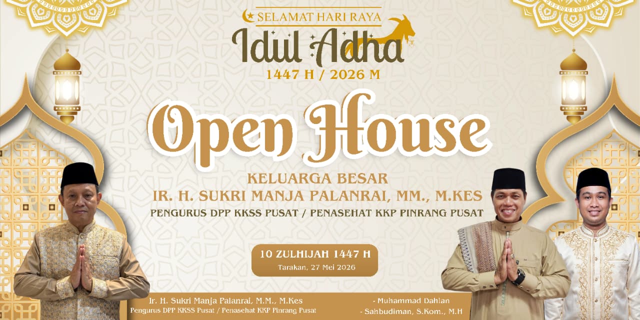 Open House Idul Adha Sukri Manja, Hadirkan Kepedulian dan Kebersamaan