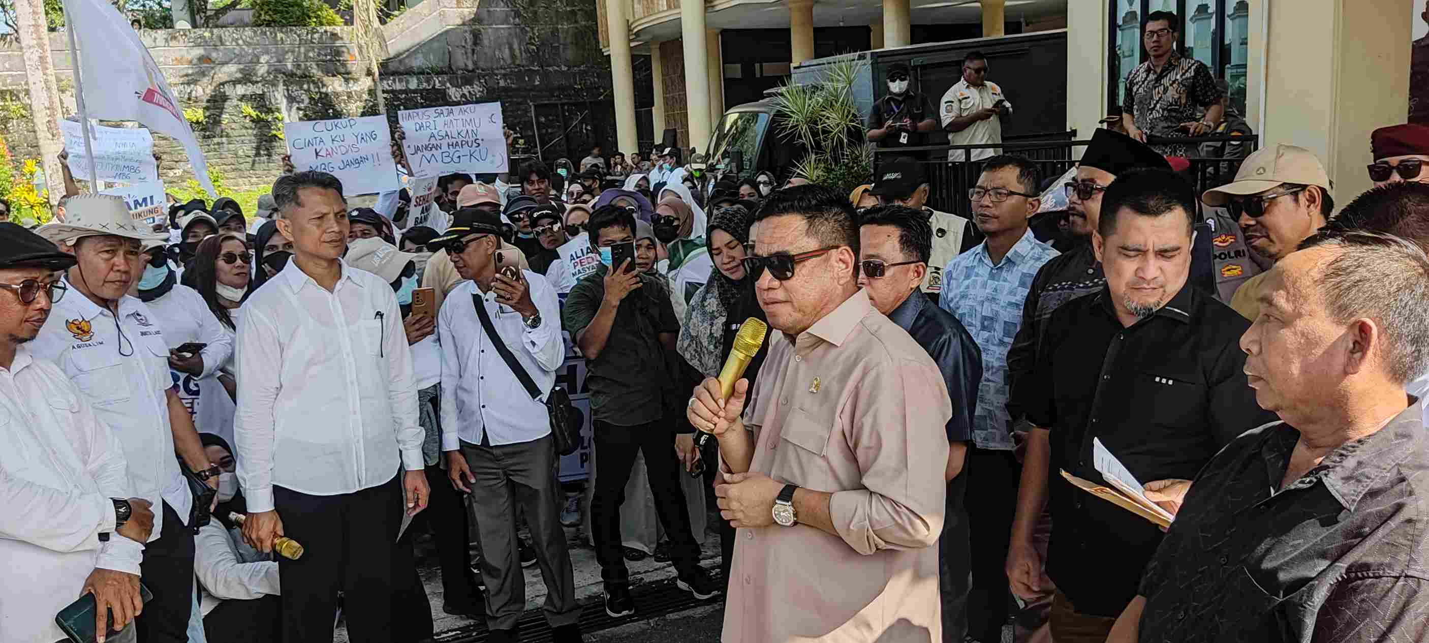 Aliansi Masyarakat Tarakan Gelar Aksi Damai, Desak Kelanjutan Program MBG