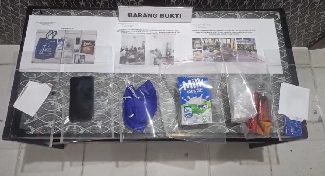 Amankan 1 Kg Sabu di Bandara Juwata, Polres Tarakan Tangkap Dua Pelaku