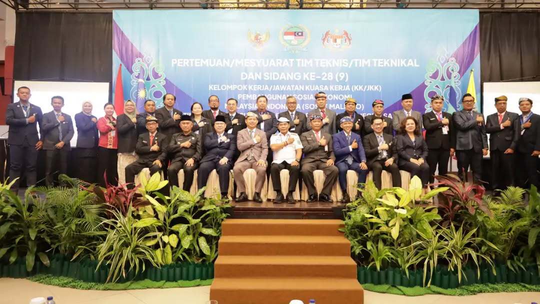 Wali Kota Tarakan Hadiri Sidang Sosek Malindo