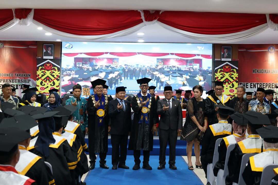 Wakil Wali Kota Tarakan Hadiri Wisuda ke-43 UBT