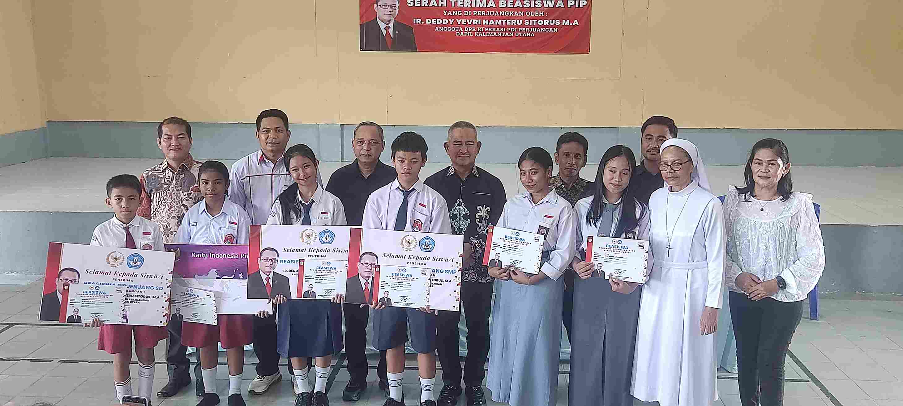 Ratusan Pelajar Tarakan Terima Beasiswa PIP 2026