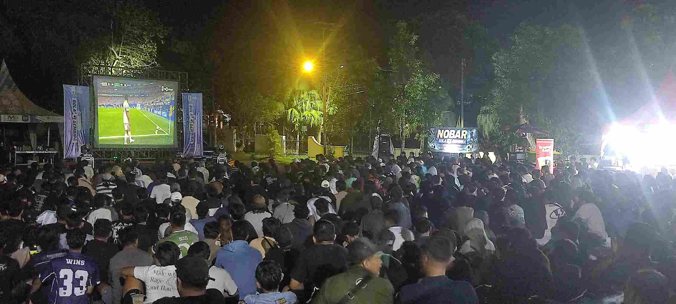 Nobar Tarakan HIBOT Kembali Diserbu Warga