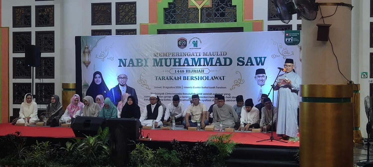 Tarakan Bershalawat, Perkuat Kebersamaan di Tengah Keberagaman