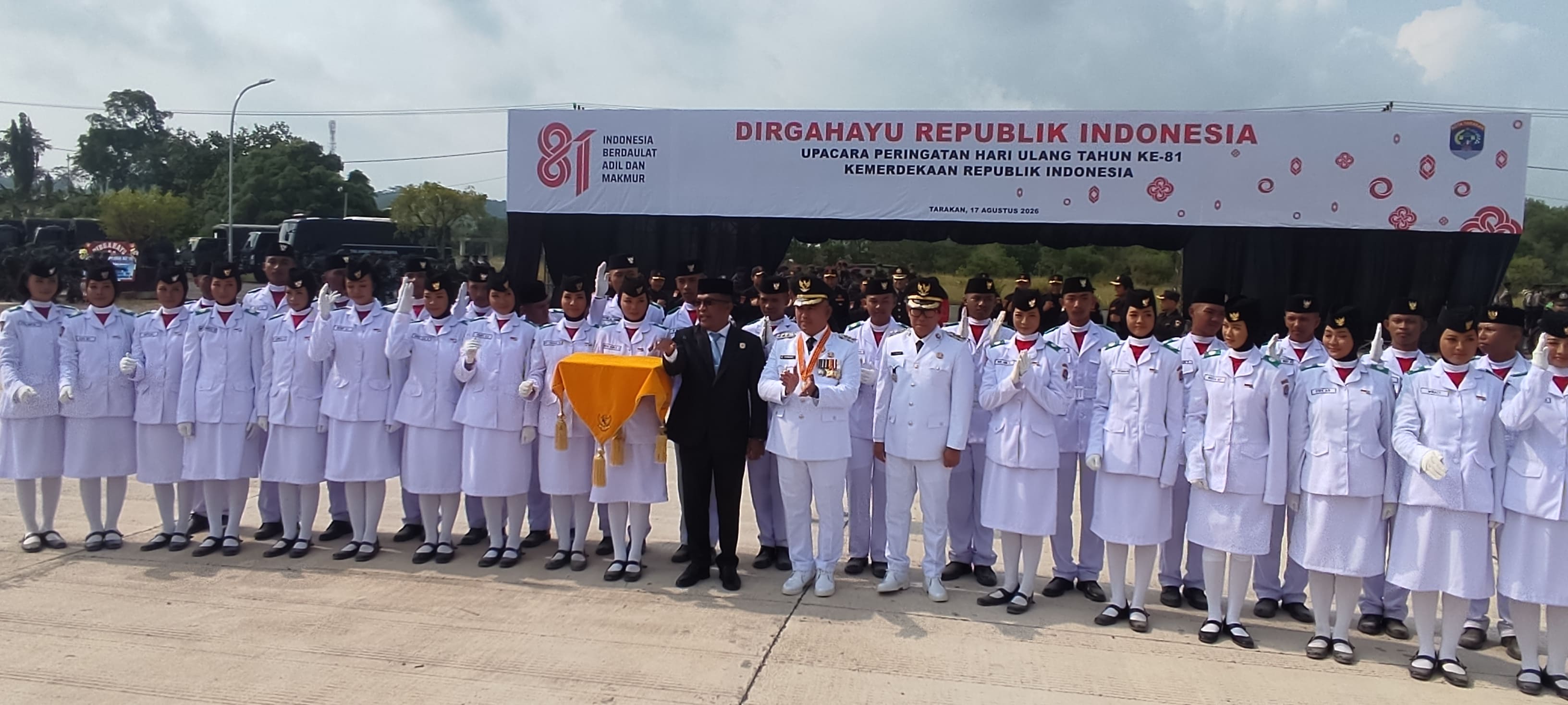 HUT ke-81 RI, Tarakan Perkuat Semangat Persatuan