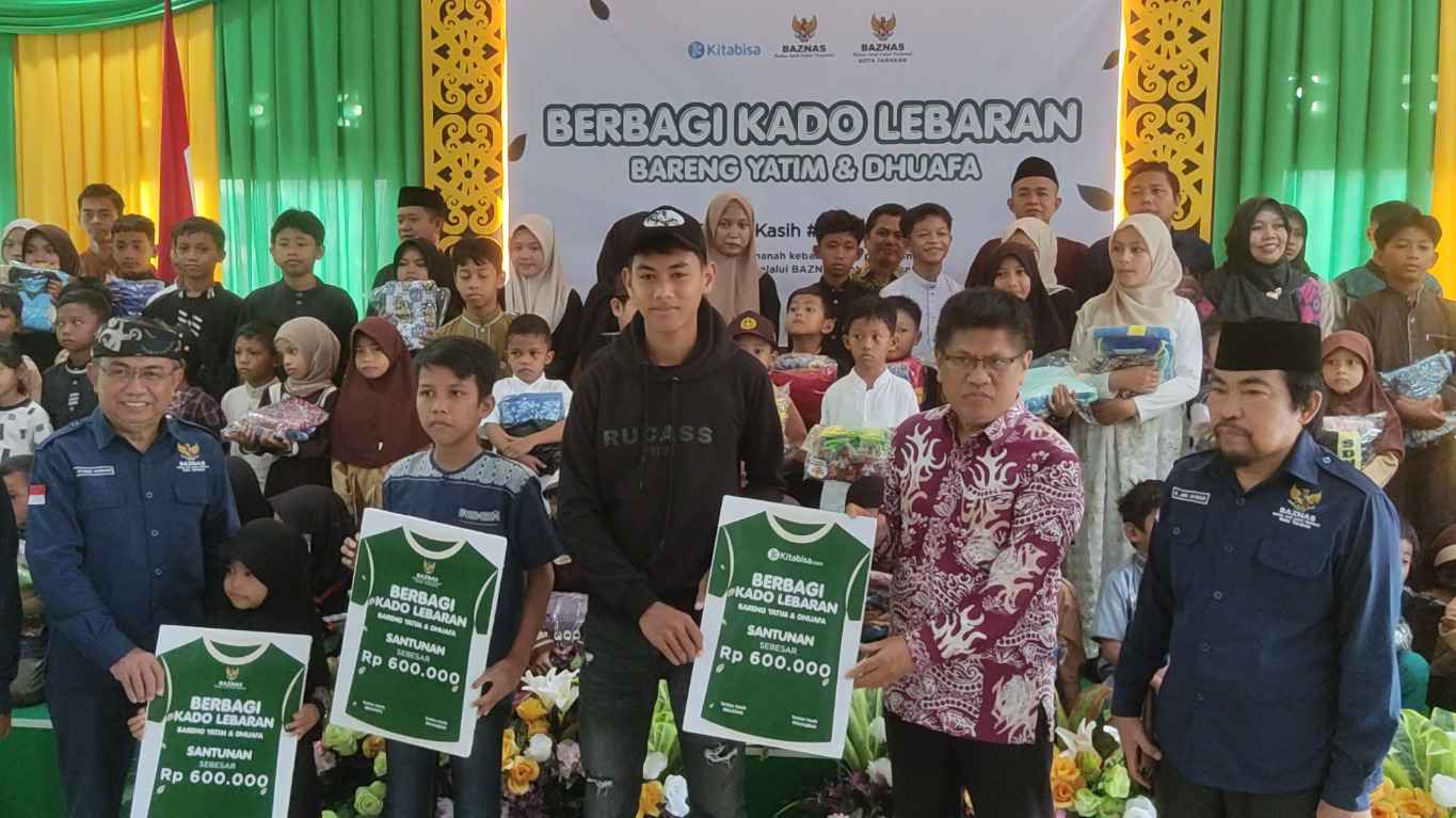 210 Anak Terima Santunan Lebaran BAZNAS