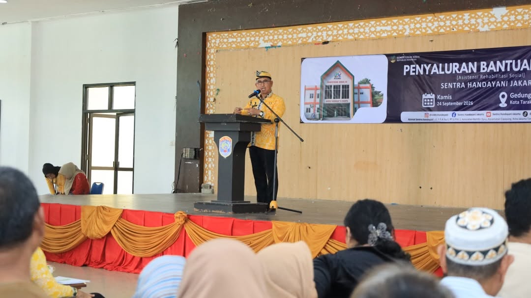 Wali Kota Tarakan Serahkan Bantuan ATENSI untuk 178 PPKS