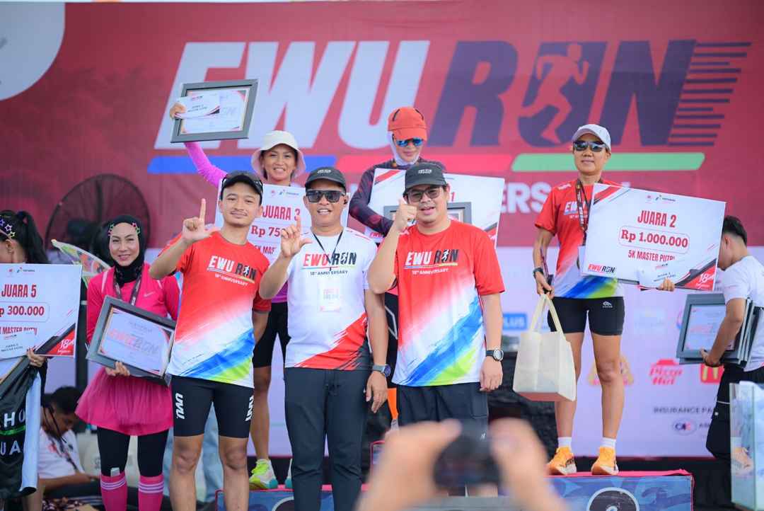 EWU Run 2026 Libatkan 1.200 Peserta, Dorong Kebersamaan dan Ekonomi Daerah