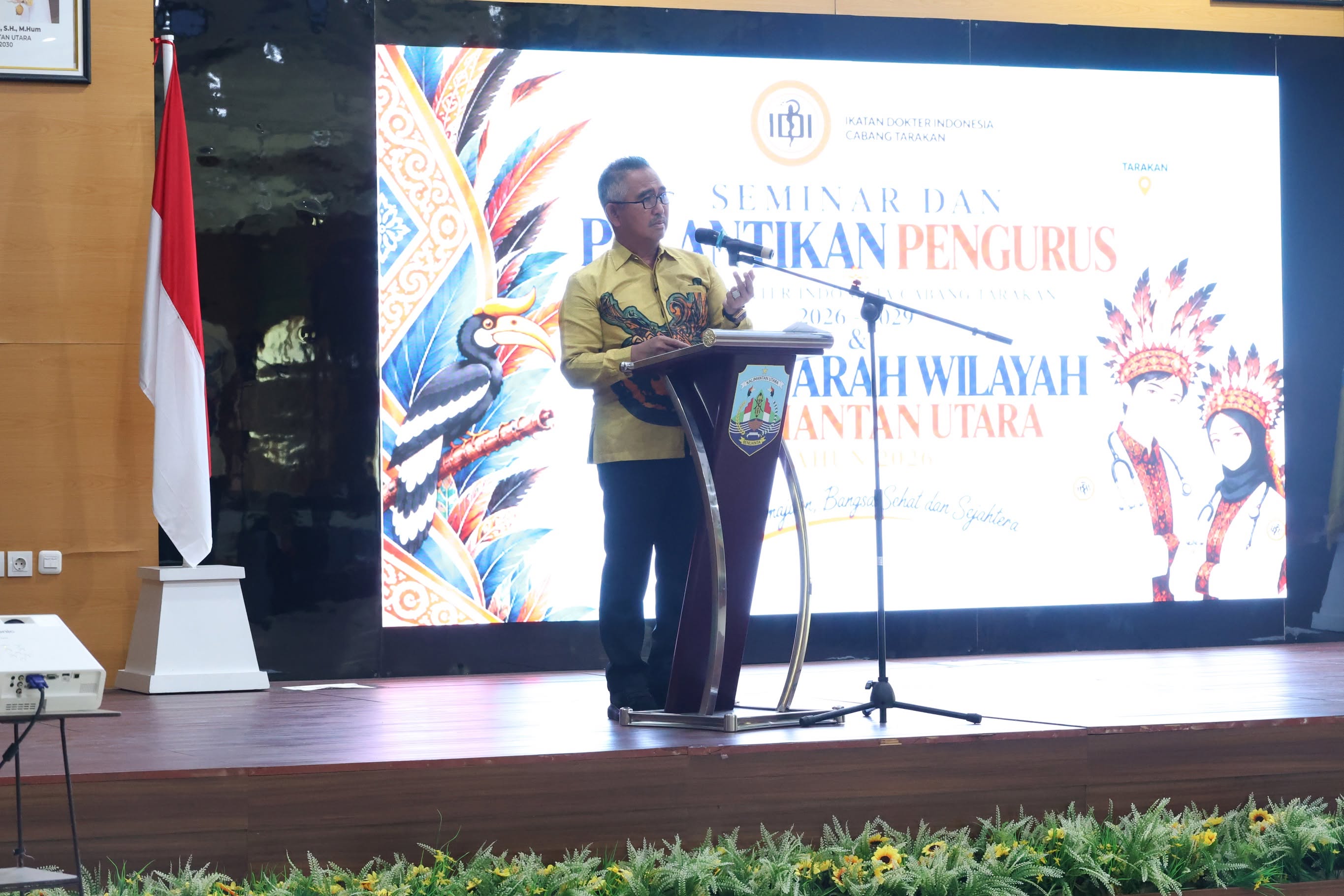 Wali Kota Tarakan Harapkan IDI Perkuat Kolaborasi Tingkatkan Pelayanan Kesehatan